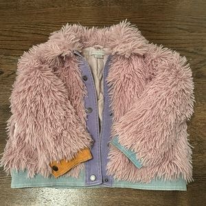 Stella McCartney, girls jacket, faux fur size 6